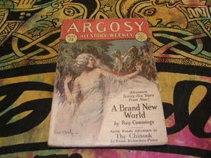 Argosy All-Story Weekly Sept 22, 1928 A Brand New World - Picture 1 of 4