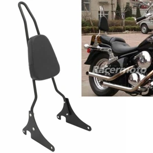 Black Backrest Sissy Bar for Kawasaki Vulcan VN400 VN800A B Classic 1996-2019 - Picture 1 of 9
