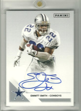 Emmitt Smith 2022 Panini National VIP On-Card Auto SP