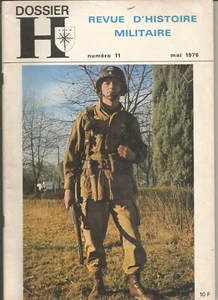 Dossier " H " revue d'histoire militaire - no 11 - Foto 1 di 1