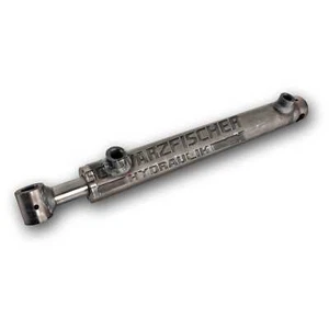 Hydraulikzylinder doppelwirkend mit Befestigung und Buchse Größe u. Hub wählbar - Bild 1 von 4