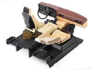 Scale 1/10 INTERIOR KIT COCKPIT For Traxxas TRX -4 CHEVY BLAZER (BLACK/BEIGE) - Bild 1 von 12