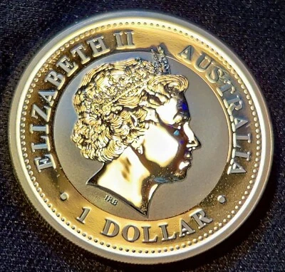 2007 - Australia - $1 - KOOKABURA - 1 oz - .999 Fine Silver Coin - Km#: 889 - Image 1 of 4