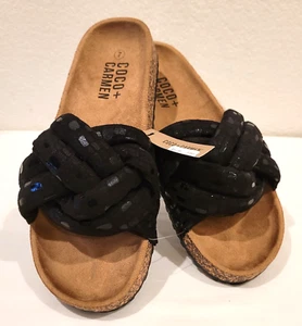 Para mujer Coco + Carmen Corcho Deslizable Sandalia Totalmente Nueva Lista para Primavera Talla 7 - Imagen 1 de 8