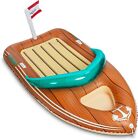 Giant Inflatable Boat Pool Float with Reinforced Cooler Summer Pool Party