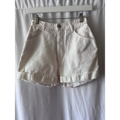 Pantalones Cortos Denim London Blanco F3 (US 0-2) Cintura 25 Foto 1 de 4