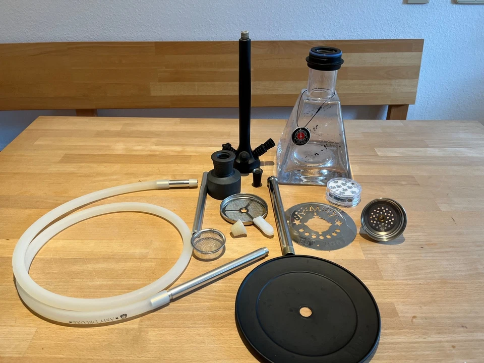 Amy Deluxe Shisha mit LED  - Bild 1 von 4