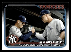 New York Power 2024 Topps #315 Yankees Aaron Judge - Bild 1 von 2