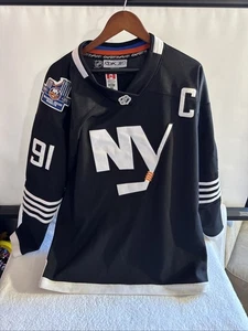 New York Islanders John Tavares #91 Jersey 2015-2016 Patch Brooklyn NHL NY - Picture 1 of 12