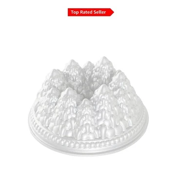 Hergestellt in den USA Silber Kiefer Wald Bundt Kuchenform - 9 Tassen Kapazität & Lebensdauer - Bild 1 von 4