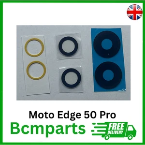 For Moto Edge 50 Pro Back Rear Camera Glass Lens With Sticker Replacement - Picture 1 of 1