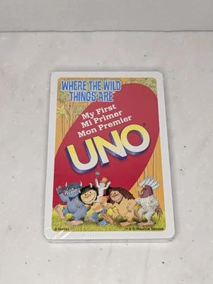 My First Uno Where the Wild Things Are Card Game 2006 Sealed Cards Only-READ- - Image 1 of 4