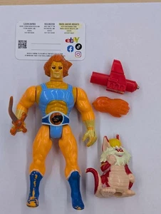 Vintage Thundercats Lion-O Action Figure (LJN, 1985) With Accessories and Snarf - Picture 1 of 5