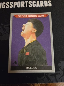 2023 Sport Kings Volume 4 Ma Long Silver SP #124 Table Tennis Gold Medal - Picture 1 of 2