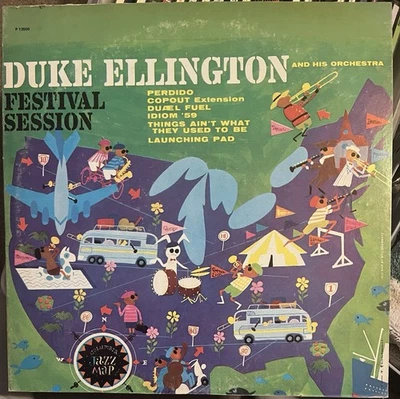 “Festival Session” Duke Ellington LP - Image 1 of 4