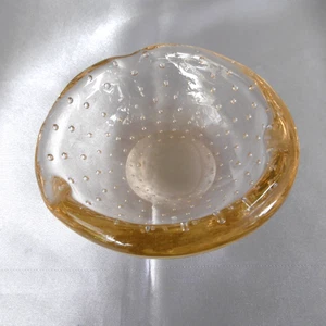 empty pocket ashtray crystal bullé daum nancy france - Picture 1 of 8