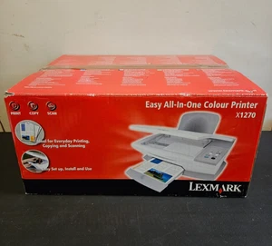 Lexmark X1270 All-in-one A4 Colour Printer Scanner Copier Bundle with New Inks - Picture 1 of 9