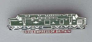 Diesel Electric Train Empress Of Britain Enamel Railway Pin Badge.    PB2-337 - Picture 1 of 3