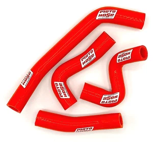 KTM RC 390 2014 - 2021 Silicone Radiator Hose Kit Orange 23-654O - Picture 1 of 1