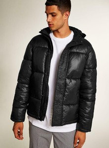 topman black puffer