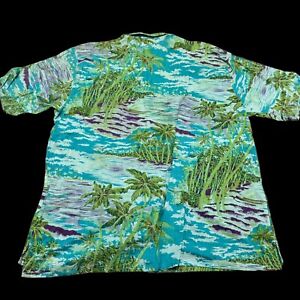 Vintage Union Bay Shirt XL Mens Unisex Button Down Short Hawaiian 80s 90s