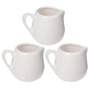 3 Pcs Sauce Spoon Child Mini Milk Jug Ceramic with Handle - Picture 1 of 12