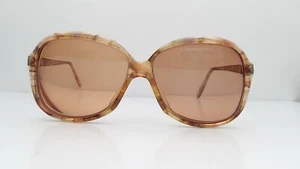 Vintage Rodenstock Sabine Brown Oval Sunglasses FRAMES ONLY - Picture 1 of 6