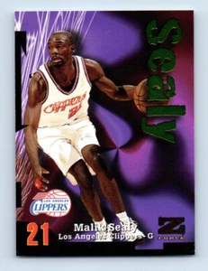 1997-98 SkyBox Z-Force Malik Sealy Los Angeles Clippers #72 - Picture 1 of 2