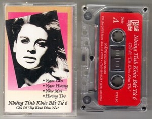 Vietnamese Cassette - NHUNG ENTERPRISES - NHUNG TINH KHUC BAT TU 6 - NGOC LAN