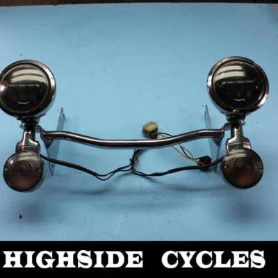 1373 91 HARLEY-DAVIDSON ELECTRA GLIDE LÁMPARA ANTINIEBLA LUZ DE PASO SEÑAL DE GIRO TOUR Foto 1 de 4