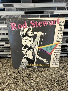 Rod Stewart ~ Absolutely Live 9 23743-1 G 1982 Double Lp Vinyl - Picture 1 of 7