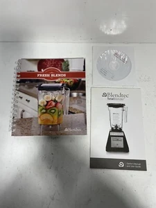 Blendtec Blender Cookbook Fresh Blends Recipes Manual Breakfast Dips Coffee - Picture 1 of 5
