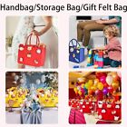 Luggage Supplies Felt Travel Bag Tote Bag  Party Accessory
