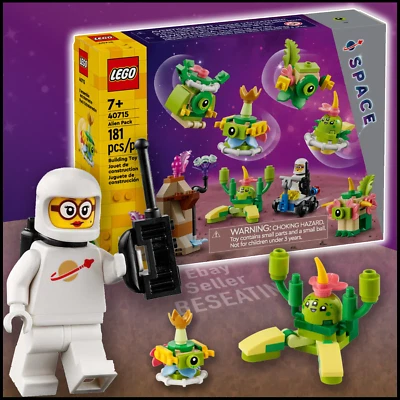 LEGO 40715 Exclusivo Space Alien Pack - Retirado NUEVO Sellado Envíos el Mismo Día sp144 Foto 1 de 4