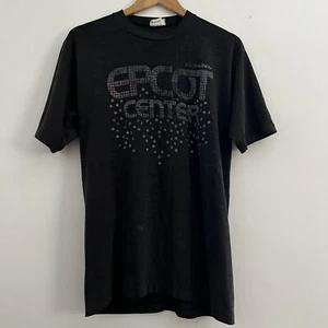 Vintage 80s Distressed Paper Thin Walt Disney World Epcot Center T-Shirt 1982 - Bild 1 von 10