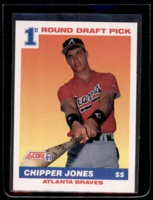 1991 Score #671 Chipper Jones RC - Image 1 of 2