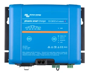 Victron Energy Phoenix Smart IP43 Ladegerät 12V-50A 1+1 Ausgänge mit Bluetooth - Bild 1 von 2