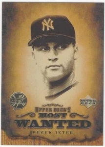 Derek Jeter 2001 Upper Deck UD's Most Wanted Card# MW-8 - Picture 1 of 4