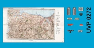 Peddinghaus 1/35 Hauptmann Insignia con mapa Segunda Guerra Mundial (Verlinden 272) UVP0272 - Imagen 1 de 1