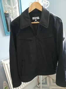 Mens Michael Kors Blue Shell Jacket, Size Small - Picture 1 of 5