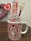 Vintage Inspired Valentine Holiday Decor- Galentine Kitsch Mug