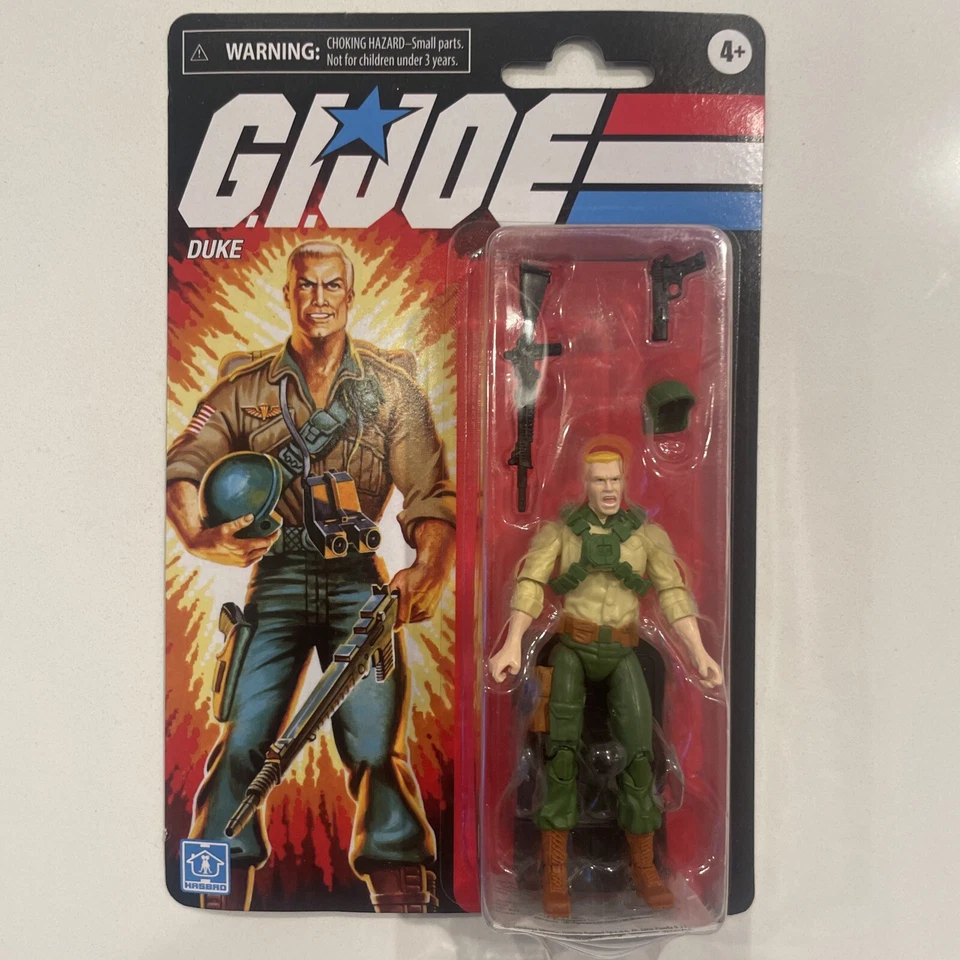 GI Joe Retro Collection DUKE Walmart Hasbro 3.75" Inch Action Figure