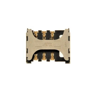 SIM Card Reader Connector for Samsung Galaxy J7 Duos J710DS/2016 Replacement  - Изображение 1 из 2