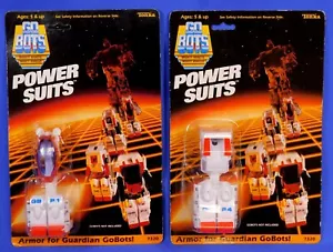 GO-BOTS POWER SUITS P1 & P4 TONKA 1985 MOC LOT OF 2 - Picture 1 of 4