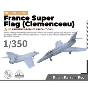 SSMODEL 705 1/350 Kit France Super Etendard Carrier Based Attack Aircraft WAR - Picture 1 of 5