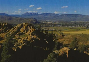 Postcard Colorado Gunnison Hartman Rocks Recreational Area Gunnison Cnty MINT - Picture 1 of 1
