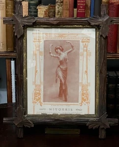 "PROMOCIÓN ORIGINAL ""LA SYLPHE"" - LANGERFELD, BAILARINA EXÓTICA ORIENTALISTA, AÑOS 1920 - Imagen 1 de 5