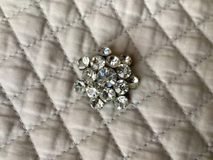 VINTAGE ART DECO RHINESTONE BROOCH - Picture 1 of 5