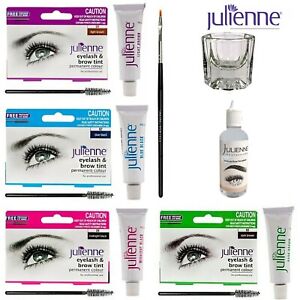 Julienne Professional Tinting Eyelash & Eyebrow Dye Tint Lash Kit All Colours