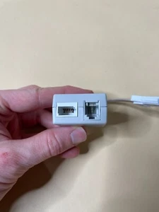 RoHS ADSL Microfilter BT TalkTalk Sky Broadband Phone Splitter Adaptor - Photo 1/3